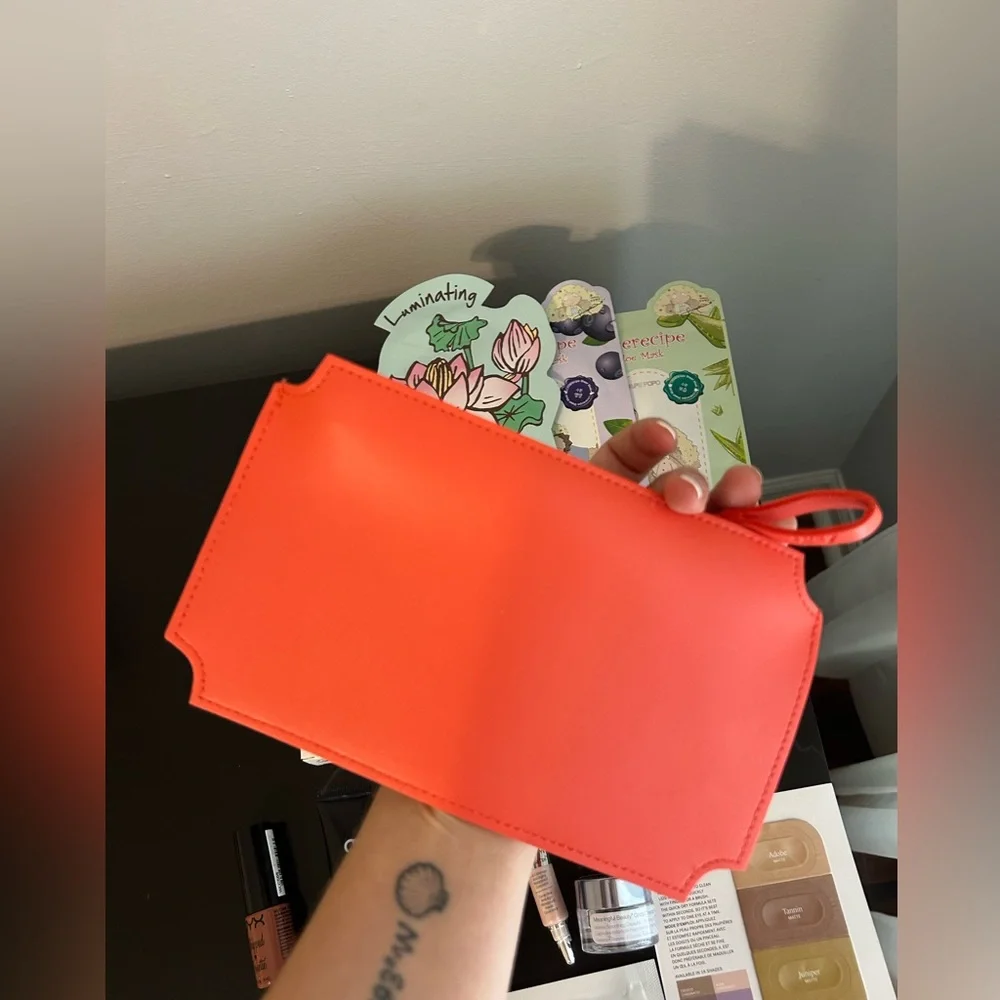 Ipsy ticket admit one makeup bag and makeup samples lot